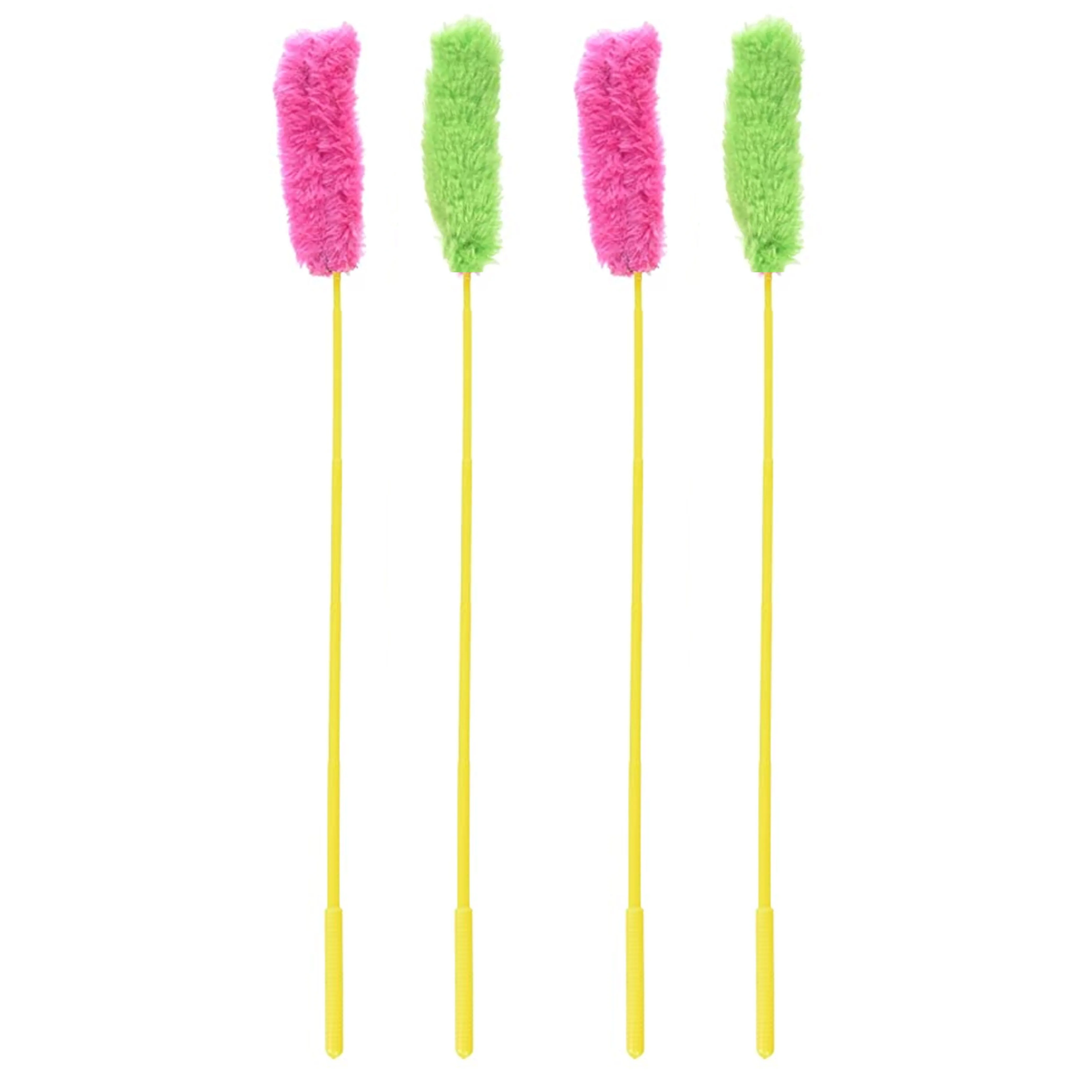4 Pc Cat Toy Teaser Wand Catcher Stick Exerciser Interactive Toy Pet Play Kitten