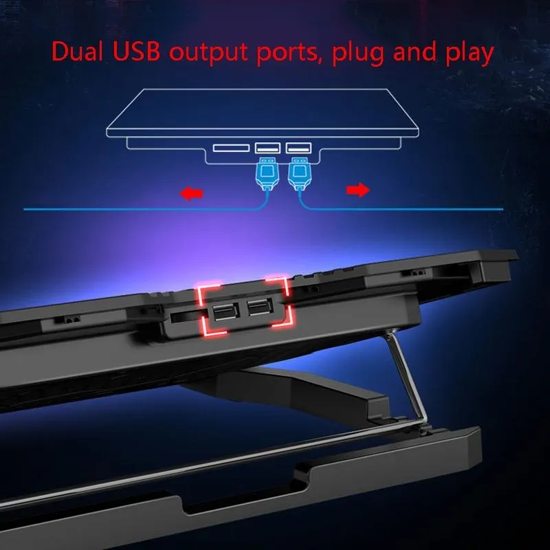 Blue Laptop Cooling Bracket for K5 Radiator