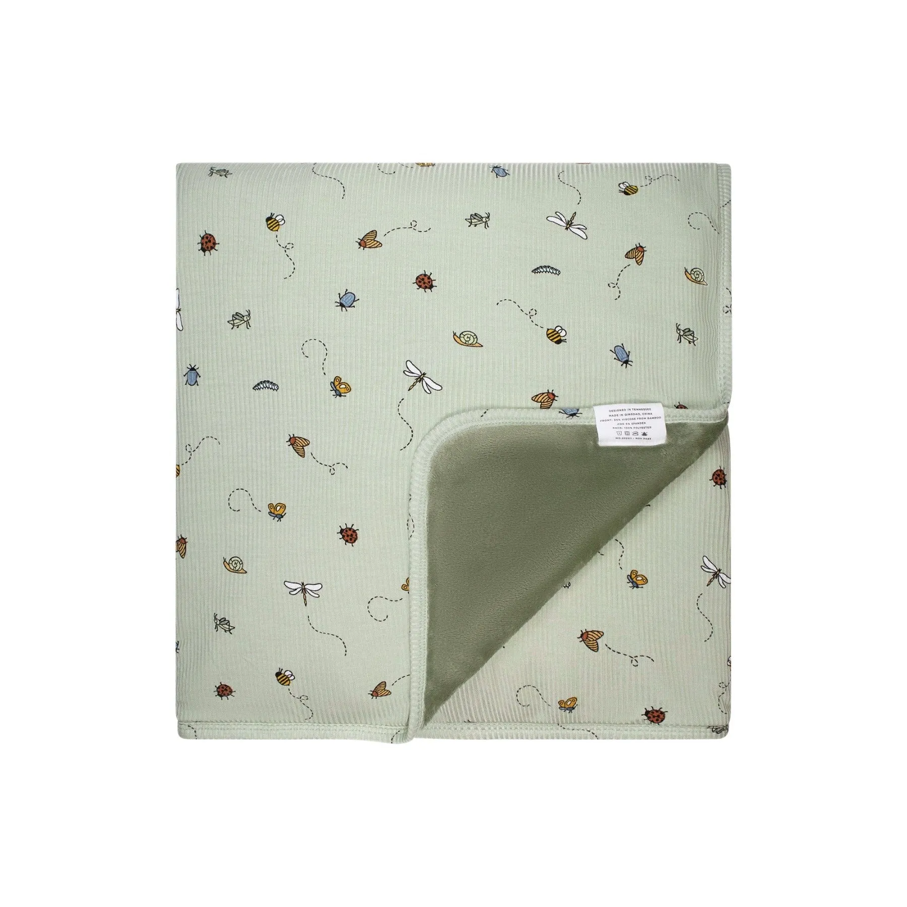 Bugs Small Ribbed Youth Blanket