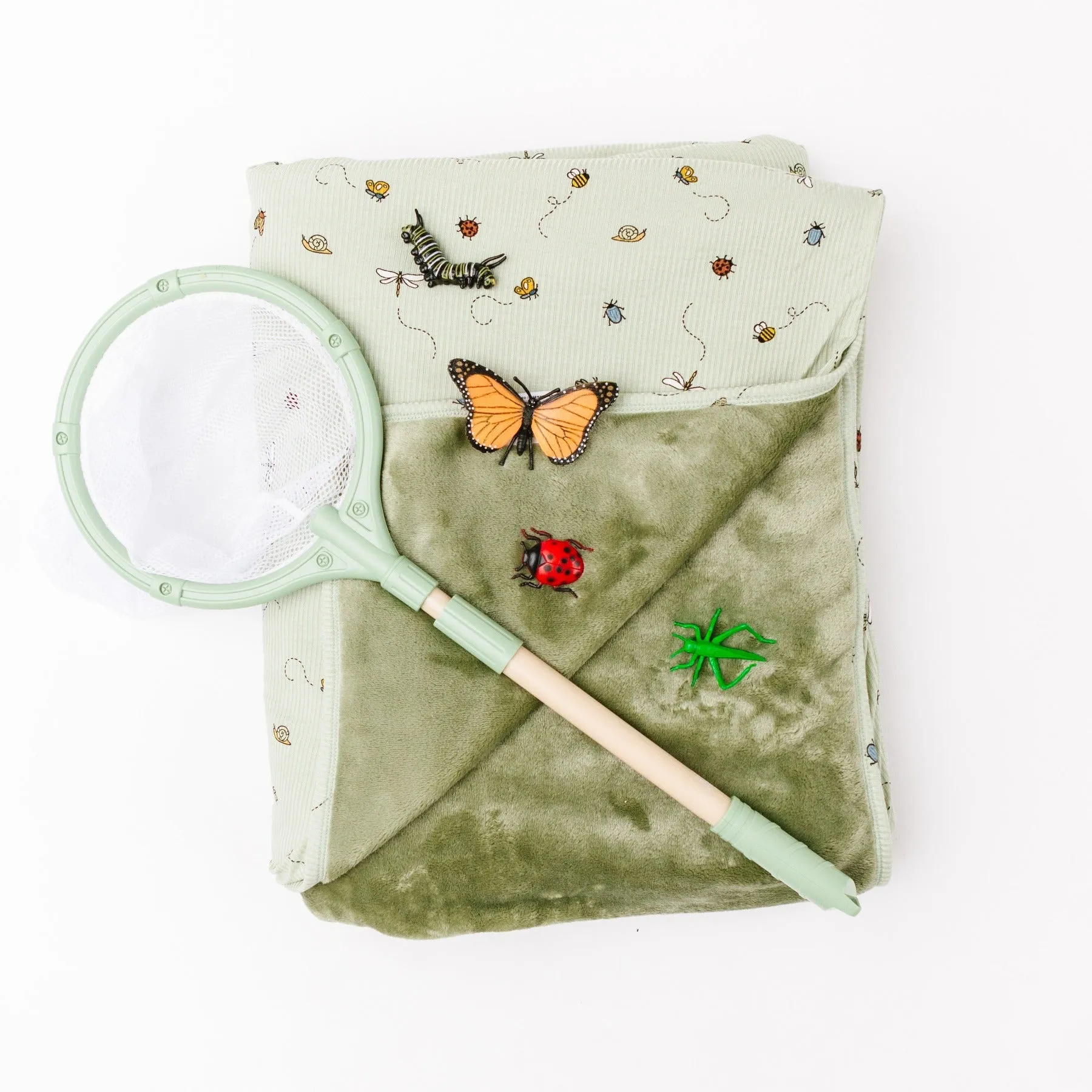 Bugs Small Ribbed Youth Blanket
