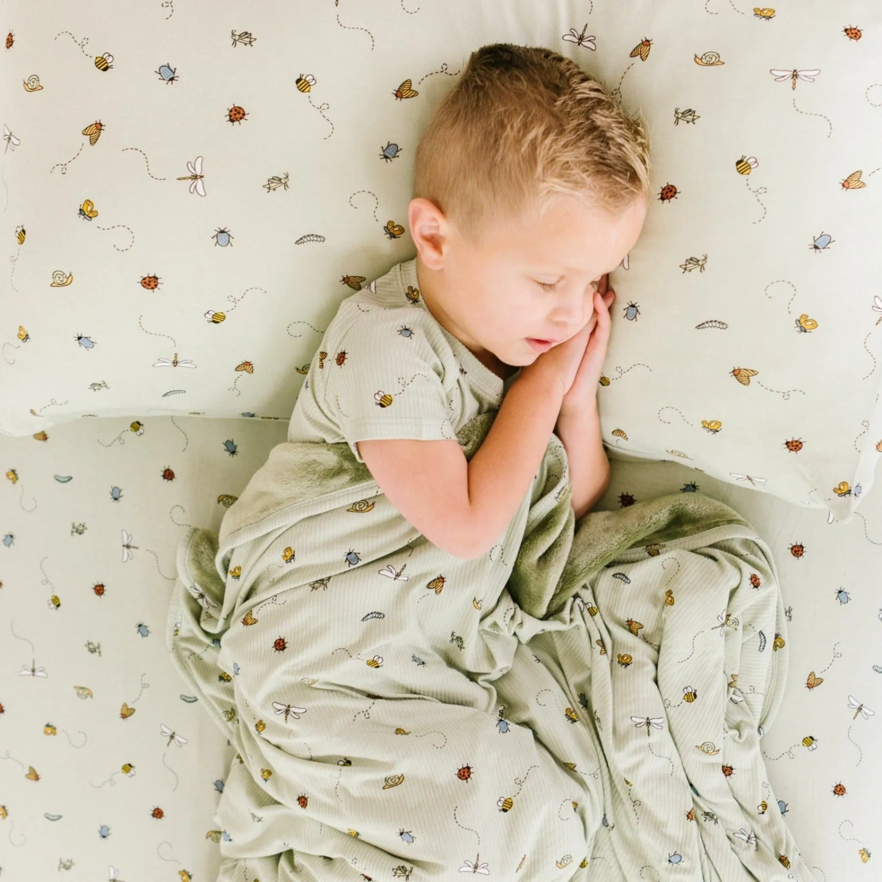 Bugs Small Ribbed Youth Blanket