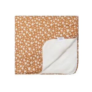 Camel Floral Youth Blanket