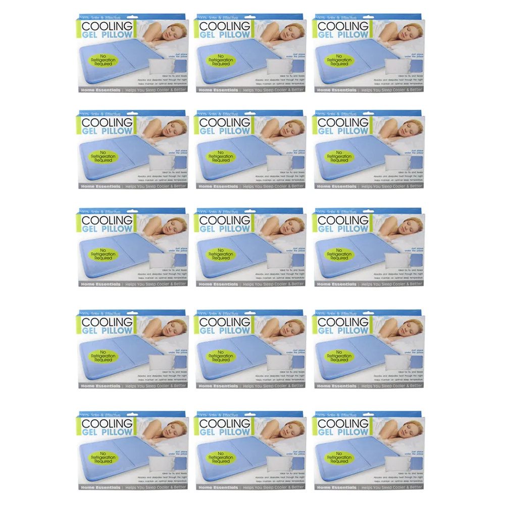 Cooling Gel Pillow Therapy Insert Sleeping Aid Pad Mat Muscle Relief Sleep Gift