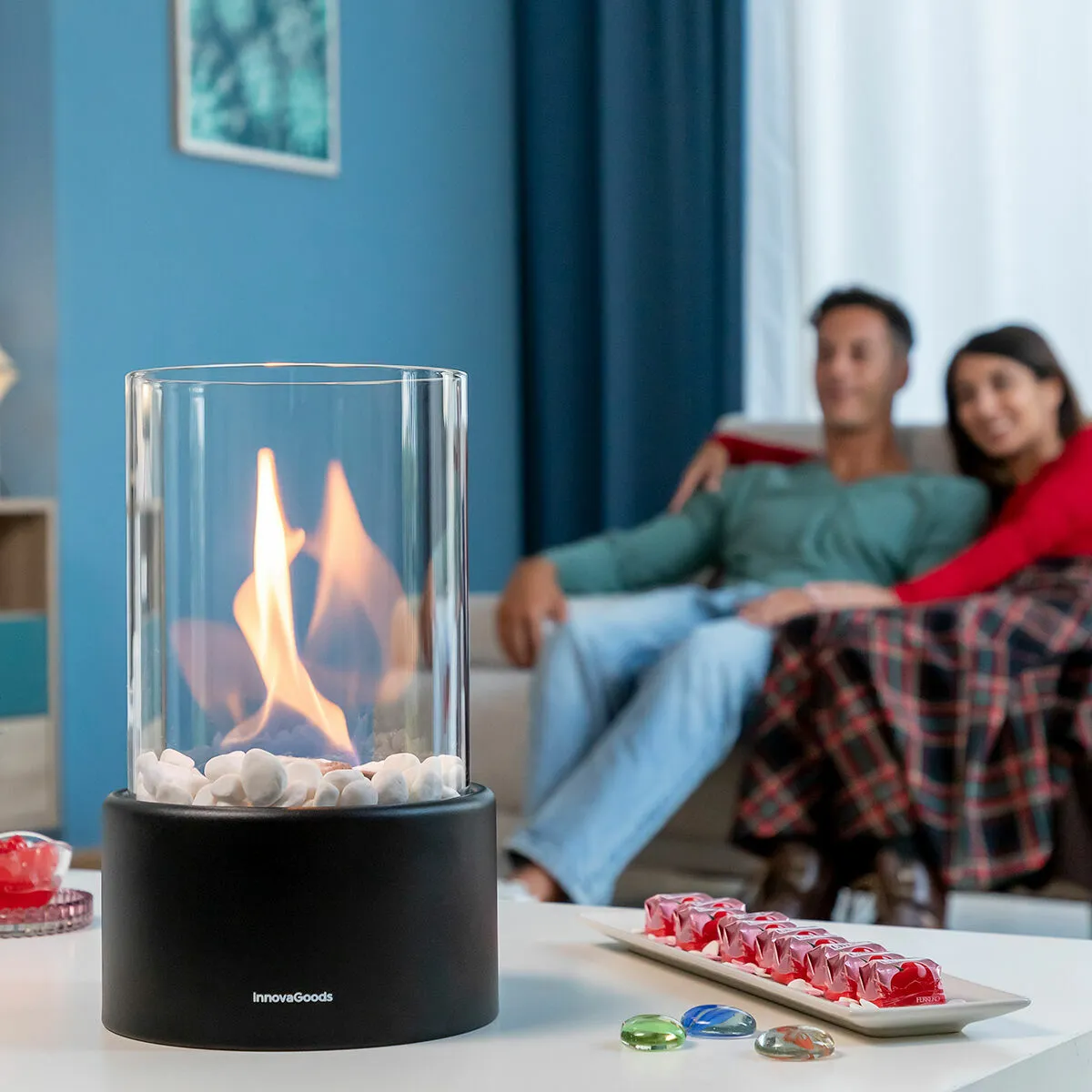 Decorative Bioethanol Tabletop Fireplace Heatfir