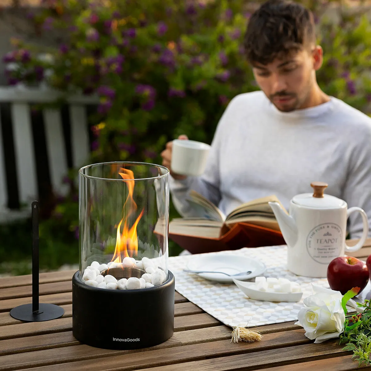 Decorative Bioethanol Tabletop Fireplace Heatfir