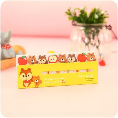 DIY Mini Cute Kawaii Cartoon Animal Memo pad Cat Panda Music Post It Note Paper Stickers Korean Stationery Free shipping 10061