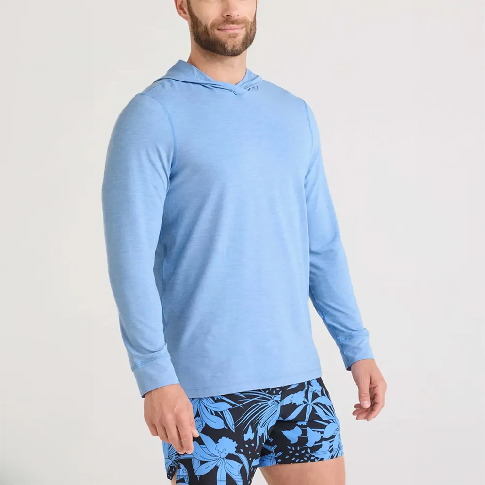 DropTemp All Day Cooling Hoodie Blue