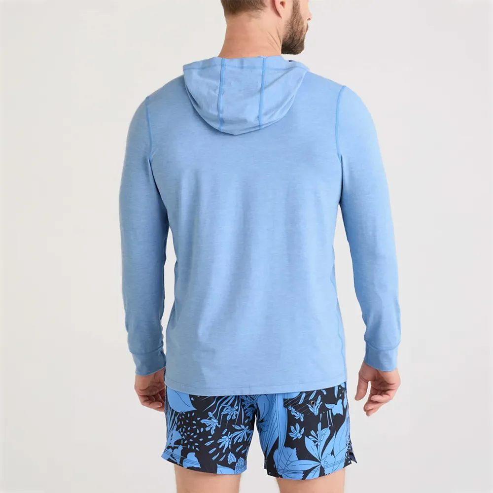 DropTemp All Day Cooling Hoodie Blue