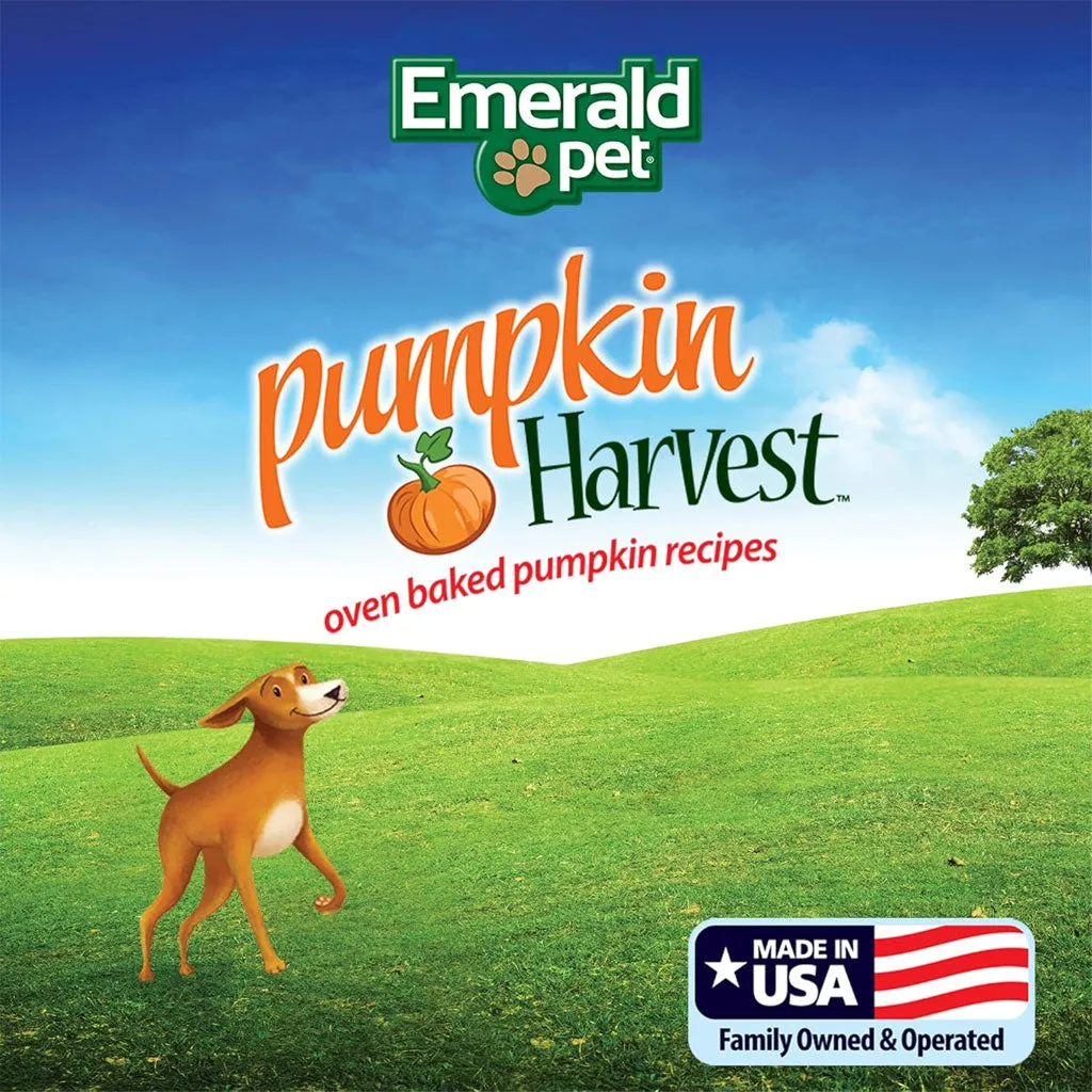 Emerald Pet Pumpkin Harvest Mini Trainers Pumpkin Recipe with Mixed Berry Dog Treats, 6-oz