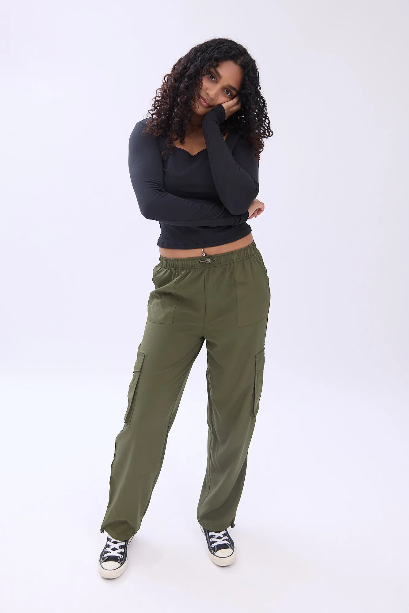 Flex Move Cargo Parachute Pants