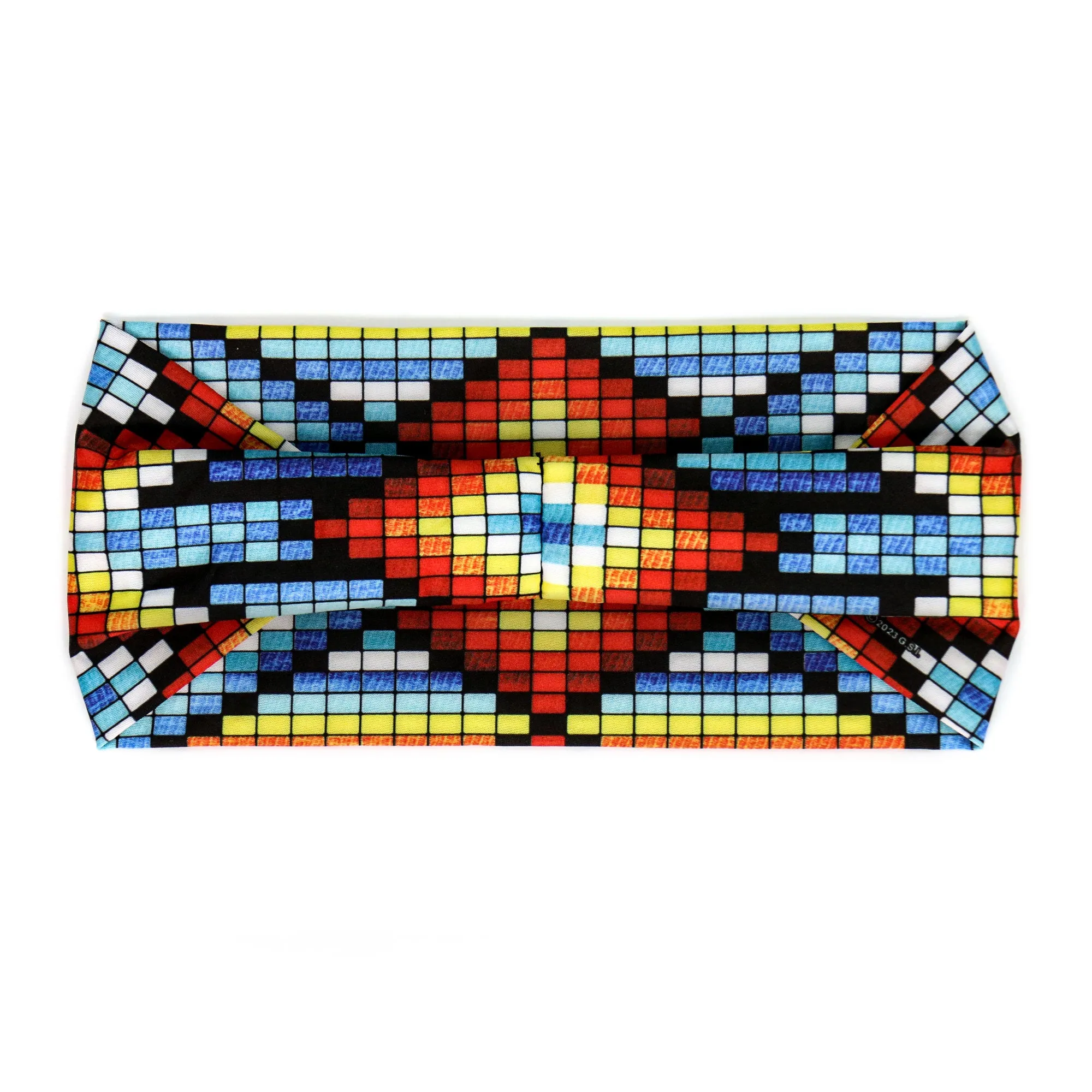 Hot Leathers Bling Bands Native American Pat Rhinestone Crystal Headband Wraps RWC2031