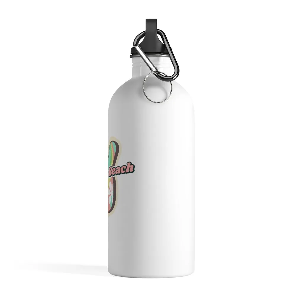 Mission Beach "Peace" Stainless Steel Water Bottle