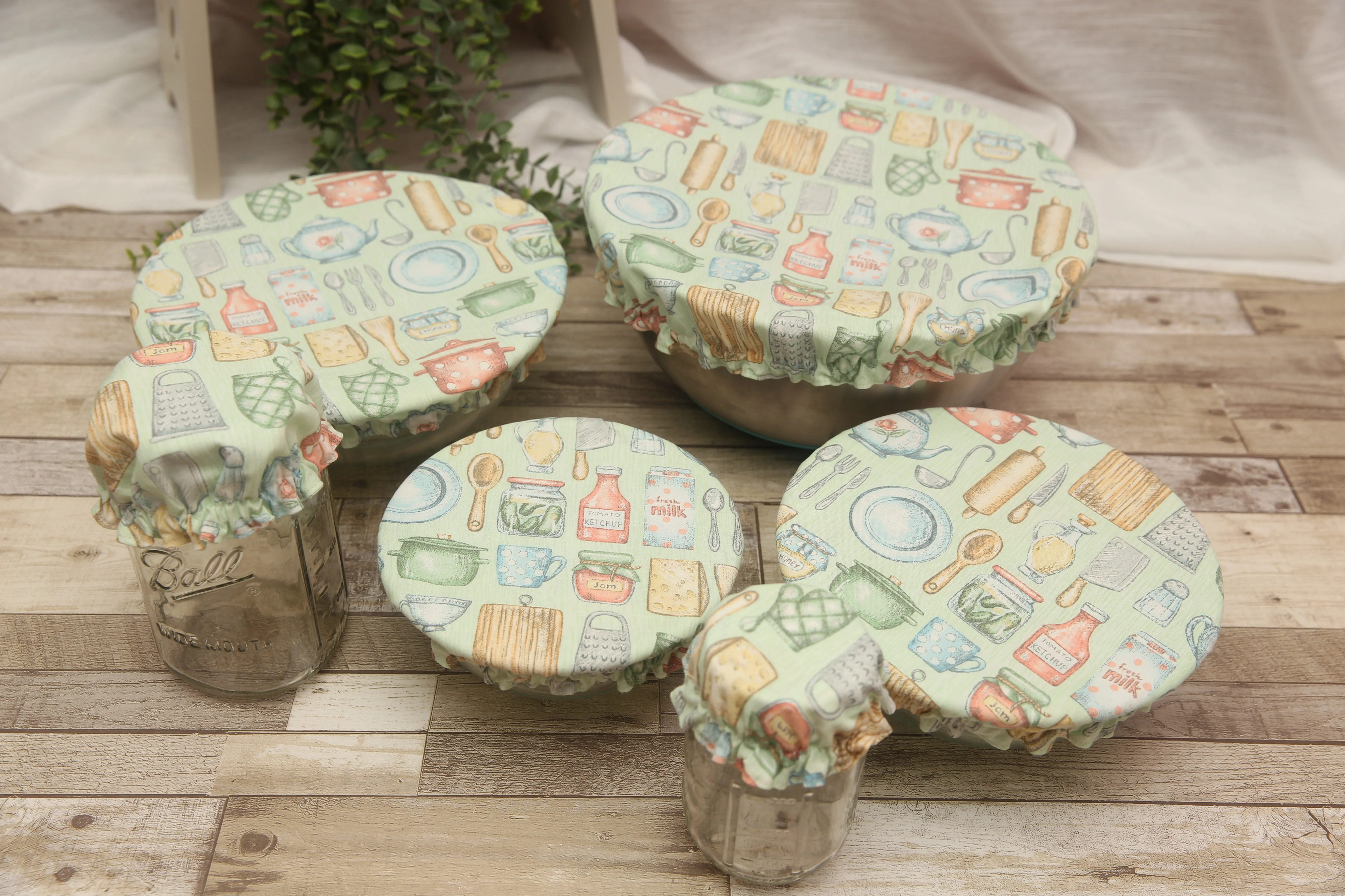 NON-PROP (CONDIMENTS) Bowl, Jar, Cup, Plate COVERS; Hot Pad; Jar Opener; CONDIMENTS; MADE TO ORDER