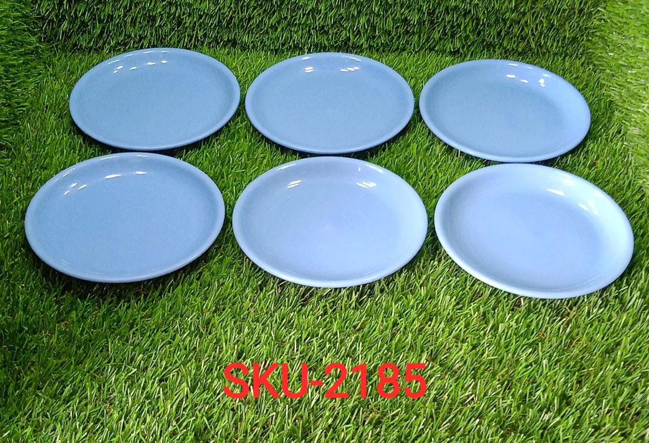 Round Shaped Mini Soup Plates / Dishes - 6 pcs