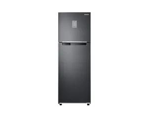 Samsung RT30C3732BX/HL 256L 2 Star Inverter Frost-Free Convertible 3 In 1 Double Door Refrigerator Appliance (Luxe Black )