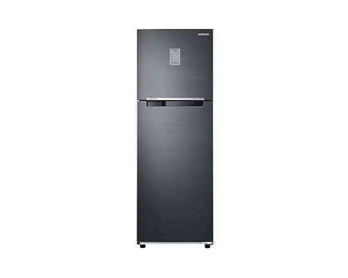 Samsung RT30C3732BX/HL 256L 2 Star Inverter Frost-Free Convertible 3 In 1 Double Door Refrigerator Appliance (Luxe Black )