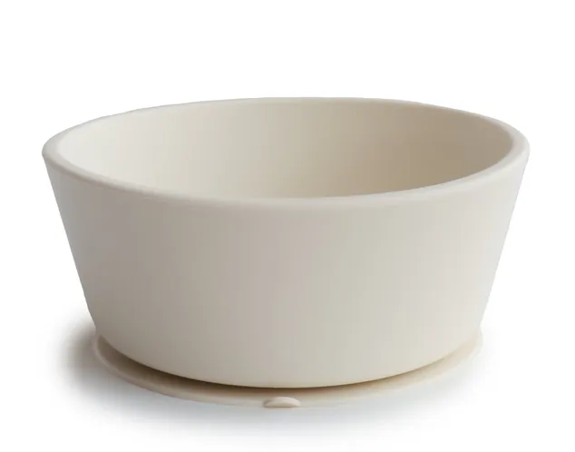 Silicone Bowl- Ivory