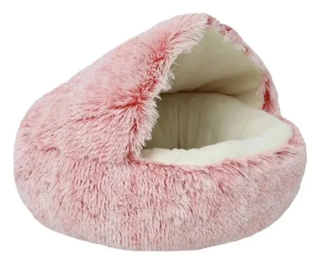 Soft Plush Pet Bed with Cover