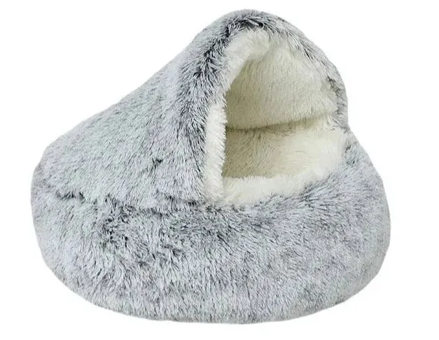 Soft Plush Pet Bed with Cover