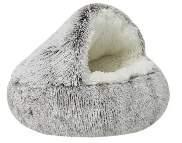 Soft Plush Pet Bed with Cover