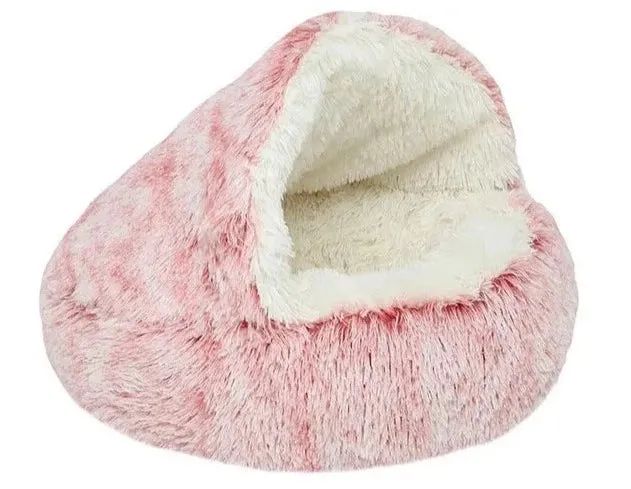 Soft Plush Pet Bed with Cover