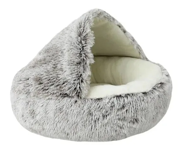 Soft Plush Pet Bed with Cover