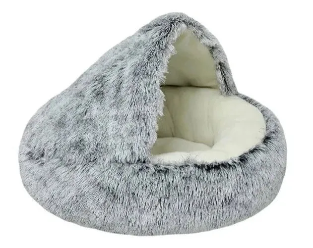 Soft Plush Pet Bed with Cover